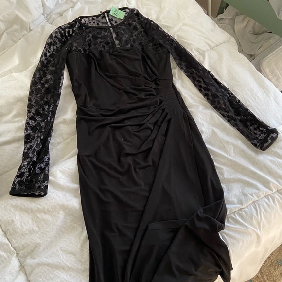 NWT Maggy London Black Dress, size 4 - Picture 1 of 5